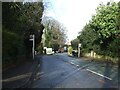 Bus stop on Chester Road (A559)