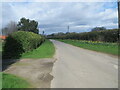 SE9302 : Minor road at South Farm, Manton by Peter Wood