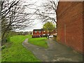 Path past the end of Normanton Grove