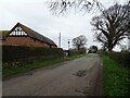 Long Lane towards Calveley Farm