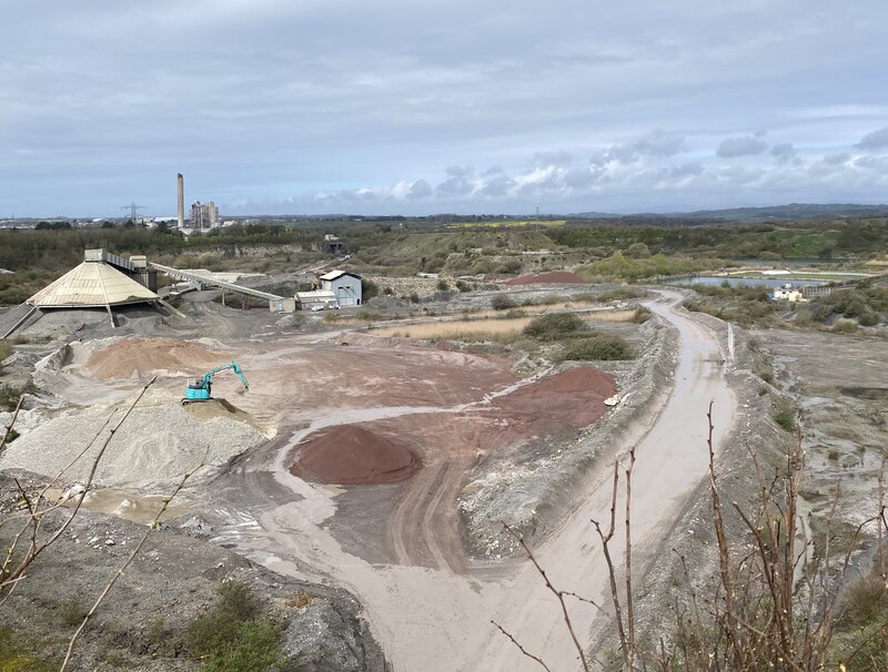 Aberthaw Cement Works © Alan Hughes :: Geograph Britain and Ireland