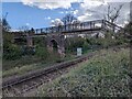 Footbridge over the railway line