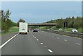 The M6 Toll heading north near Roughley