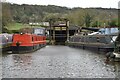 Boatyard and dry dock at Kerridge