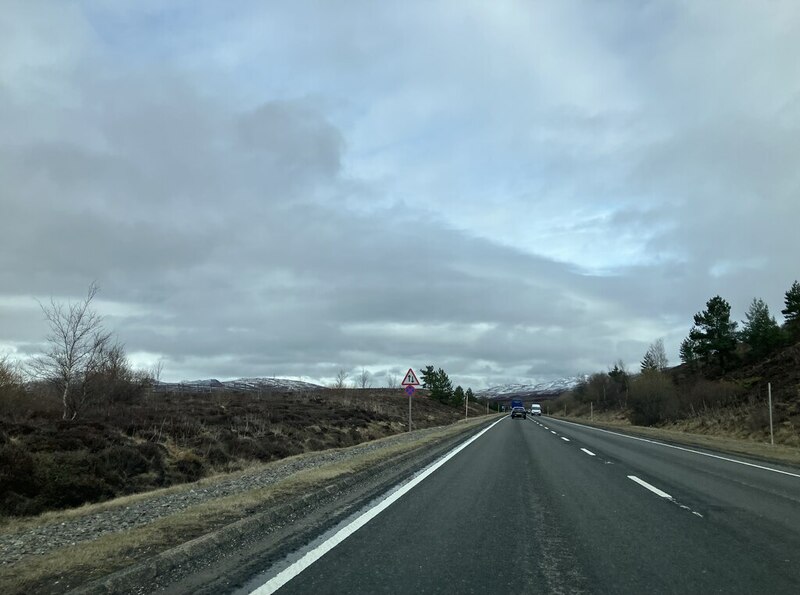 A9 northbound © Dave Thompson :: Geograph Britain and Ireland