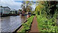 Staffordshire and Worcestershire Canal passing through Penkridge