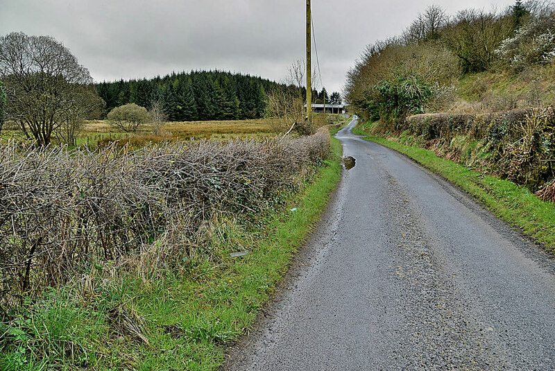 Glen Road, Curragh Glebe © Kenneth Allen :: Geograph Britain and Ireland