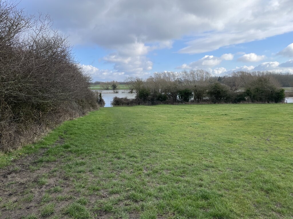 Grantchester Meadows in flood © Mr Ignavy :: Geograph Britain and Ireland