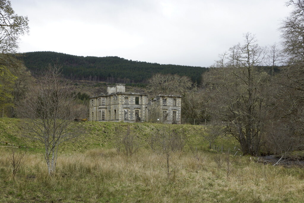 Ruins of Guisachan House © Mike Pennington :: Geograph Britain and Ireland