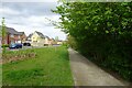 Cycle path beside Welles Avenue