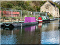 Utility boats on the Thames and Severn Canal in Stroud