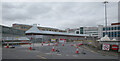 The (closed) entrance to Bradford Interchange bus station, Bridge Street, Bradford