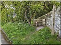 Public footpath towards Acton Burnell castle