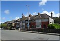 Houses on Ffordd Deiniol / Deiniol Road