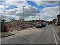 Demolition work on Disraeli Street, Aylestone