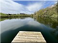 New jetty at Llyn-y-Briw