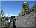 Road below St Johns Church, Barmouth