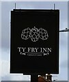 Sign for the Ty Fry Inn, Bodelwyddan