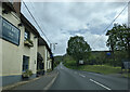 Passing the Blue Ball Inn, heading east almost out of Sidford