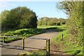 An entrance to Upton Country Park, Northampton