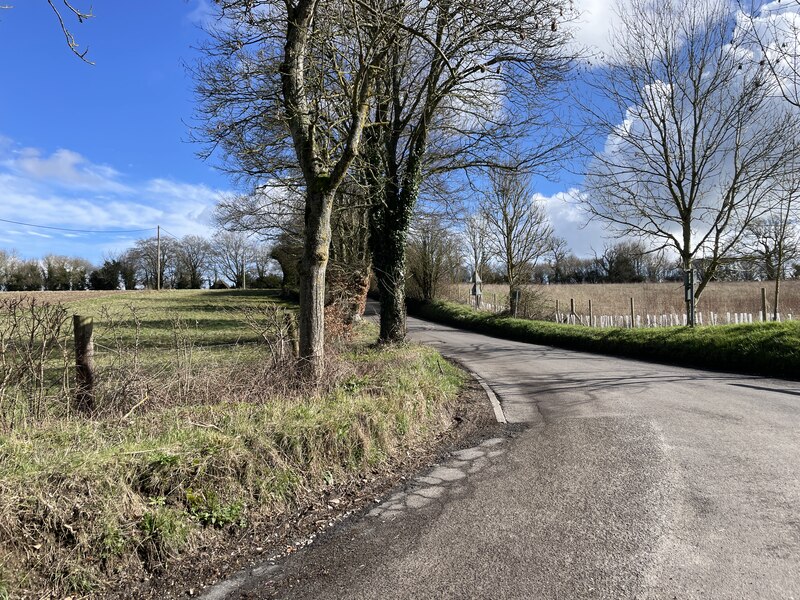 Lane towards Upton Grey © Mr Ignavy :: Geograph Britain and Ireland