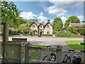 Houses opposite to the church, Little Abington