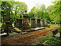 Monuments in Pudsey Cemetery