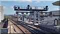 View from the end of platform 1, London Bridge station