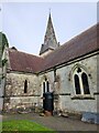 Holy Trinity, Fonthill Gifford: rear