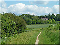 Lodge Farm from canal towpath