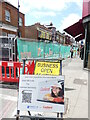 West Green Road Major Closure View West