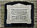 The Church of St. Michael and All Angels - plaque on south wall