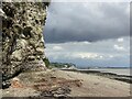 Cliff on Penarth Beach