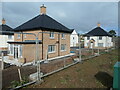 Almost completed houses, off Killinchy Road