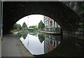 SE2933 : The Leeds and Liverpool Canal under Central Viaduct, Leeds by habiloid