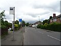 Bus stop on Yew Tree Road