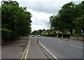 Cycle path beside Wilmslow Road (B5093)