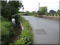 The Blackford Brook by the church