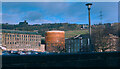 The gasometer on Charlestown Road seen from the south, Halifax