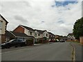 Looking west-southwest along Turnbery Drive