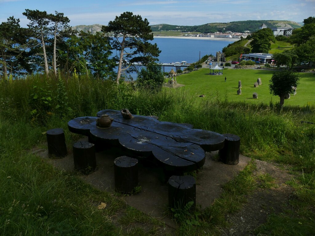 Happy Valley (16) - Tea Party Table © Stephen Craven :: Geograph 