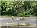 Pedestrian crossing on A24