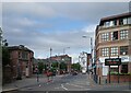 High Court seen from Kirkgate, Leeds