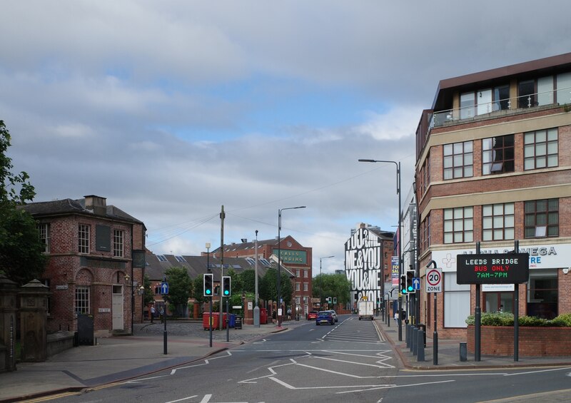 High Court seen from Kirkgate, Leeds © habiloid :: Geograph Britain and ...