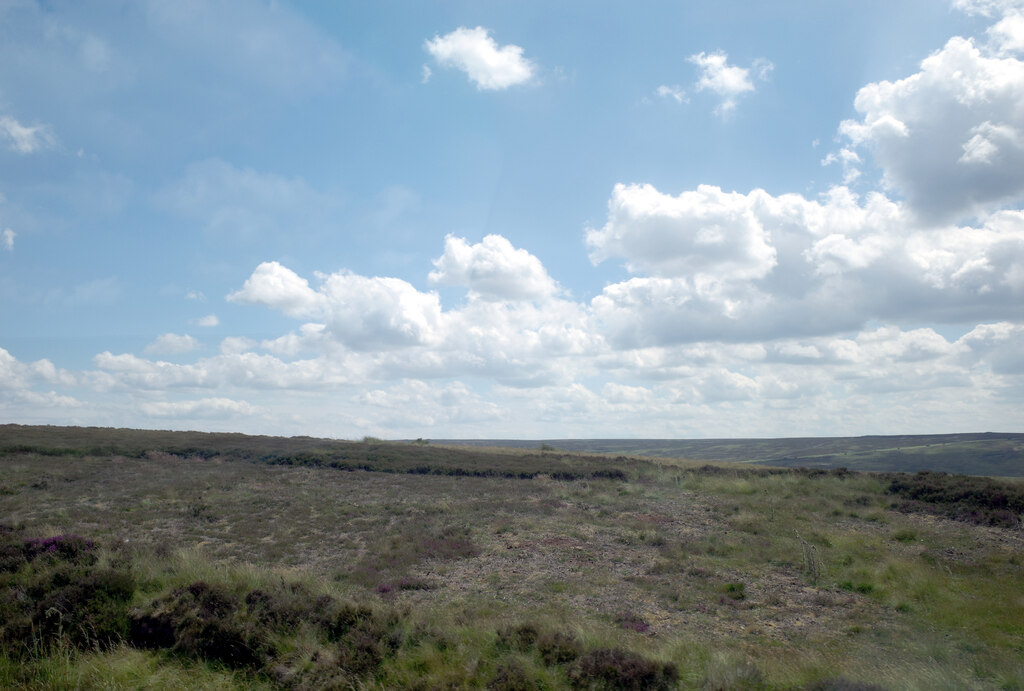 Goathland Moor seen from Cow Wath Bank,... © habiloid :: Geograph ...