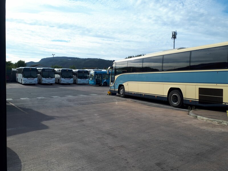 Arriva bus depot, Builder Street,... © Stephen Craven :: Geograph ...