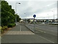 Protected cycle lane, Conway Road, Llandudno