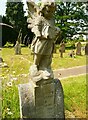 Junior angel in Hitchin Cemetery