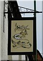 Sign for the Dolphin Inn, Shrewsbury