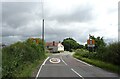 Entering Roden on Roden Lane (B5062)